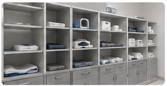 MRI equipment workflow and MRI room organization
