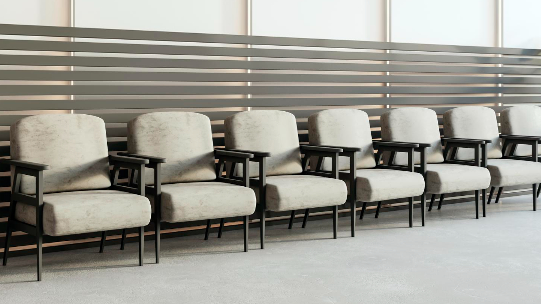 Waiting room furniture example